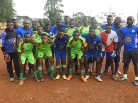 Football match at the Gacha Foundation