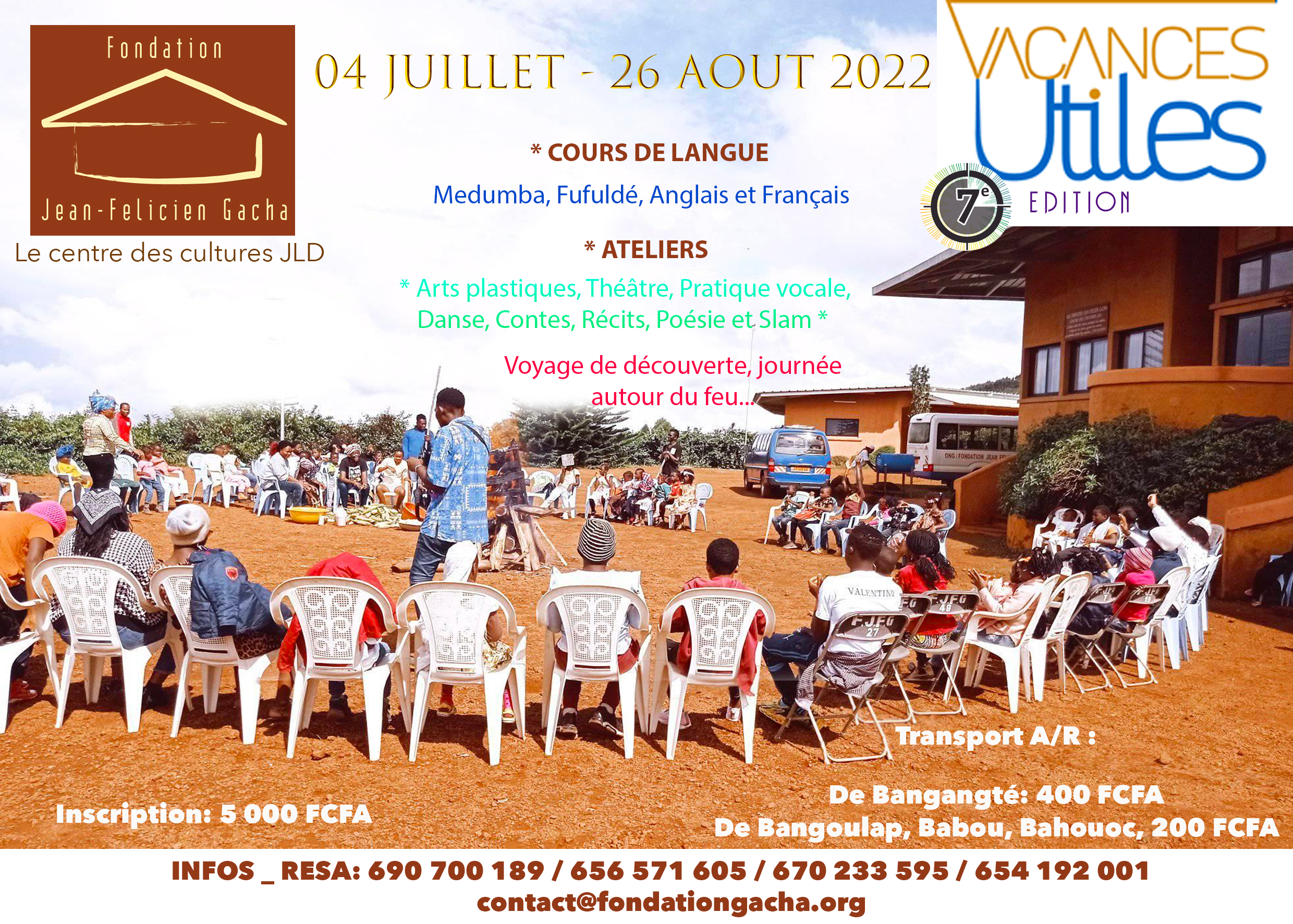 Vacances utiles 2022 #SaveTheDate